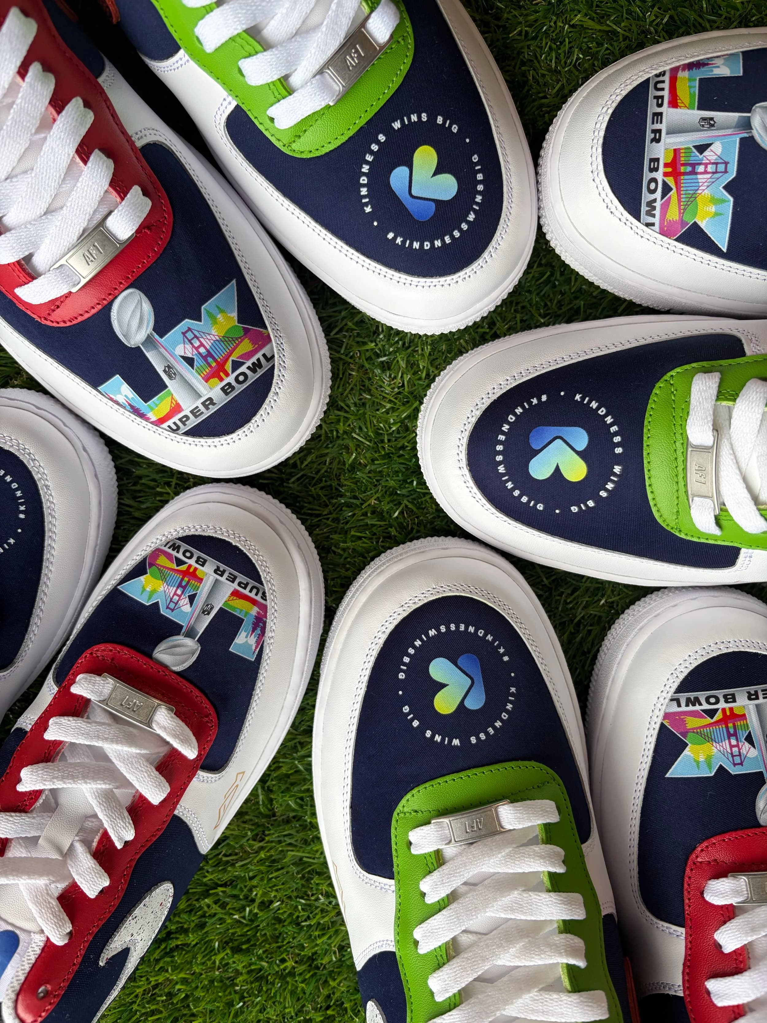 Custom championship keepsake sneakers by Chummy's Customs